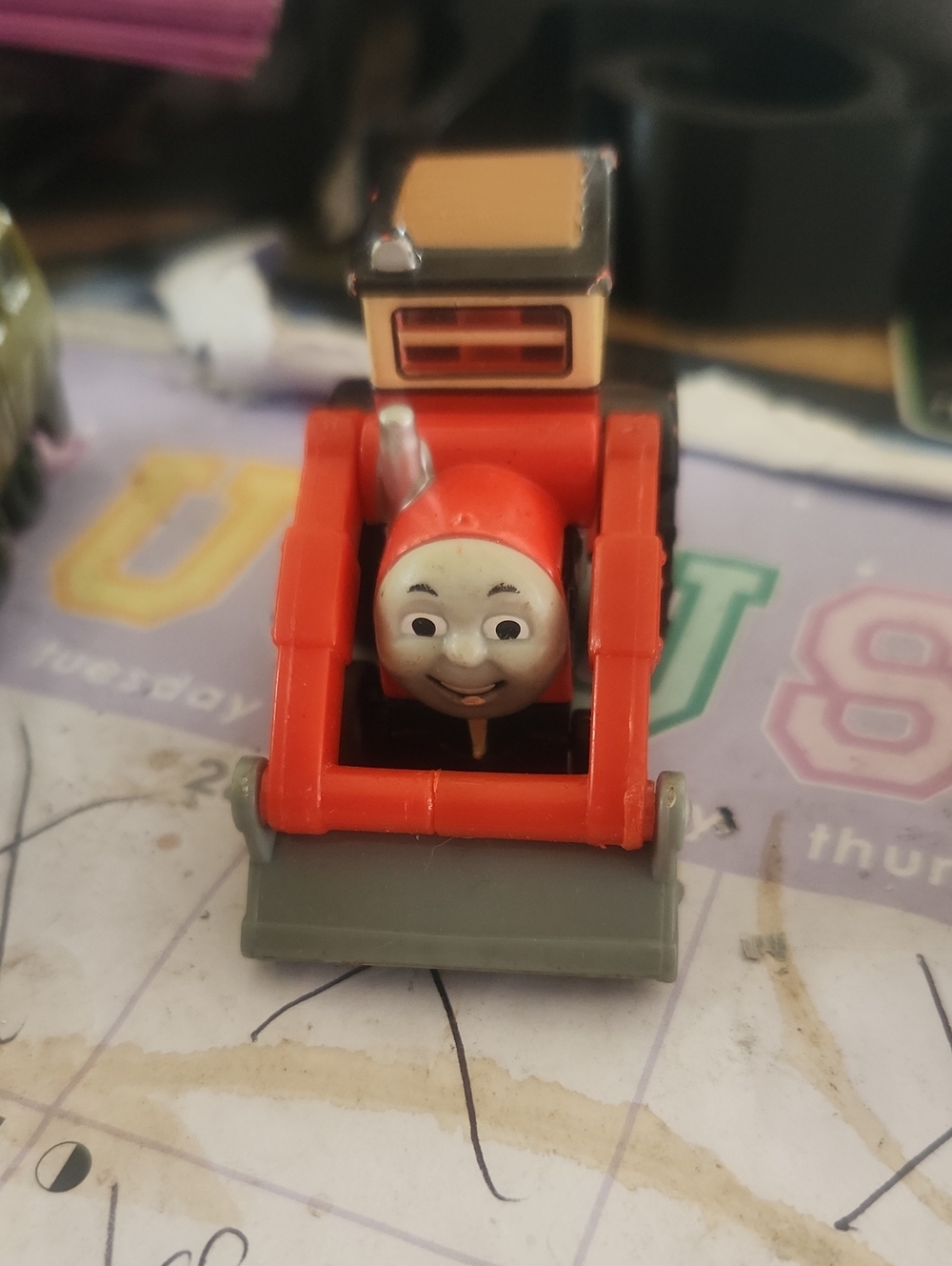 Jack Toy Train Vehicle with Smiling Face